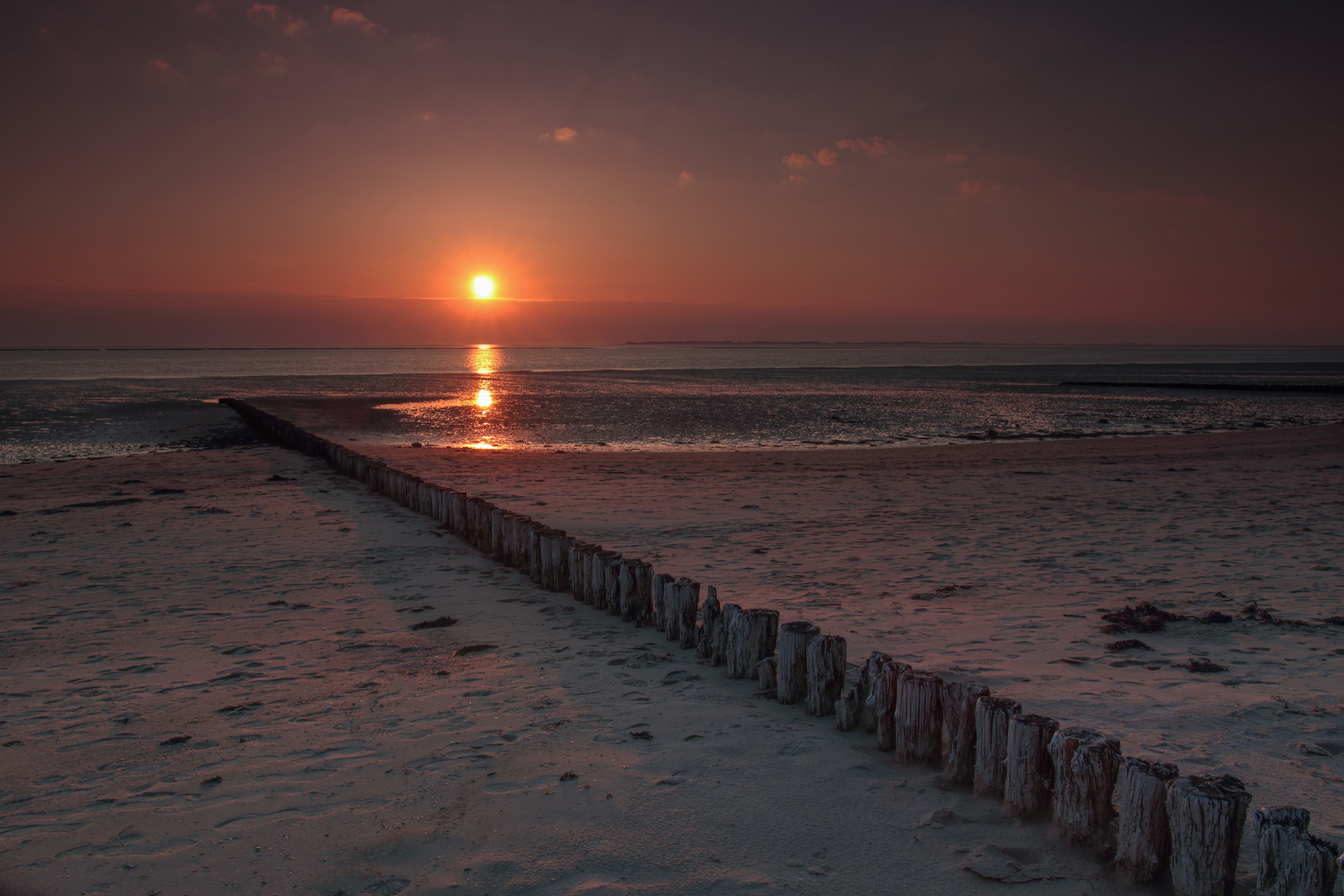 Abends am Meer