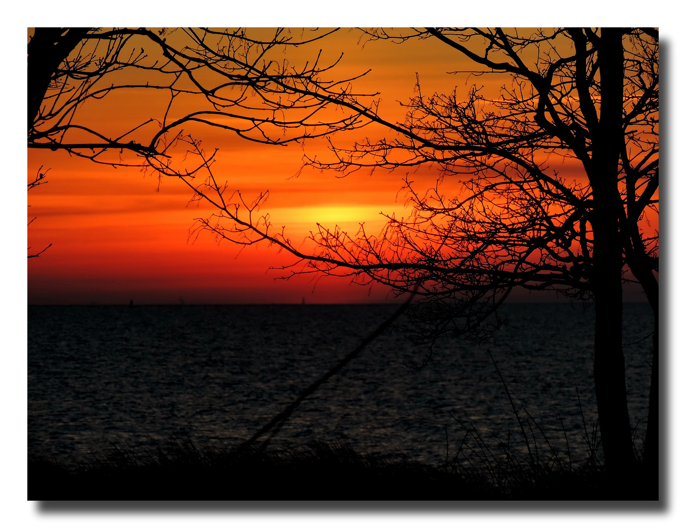 Abends am Meer