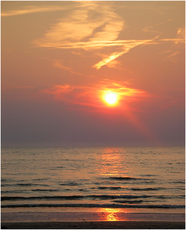 abends am Meer