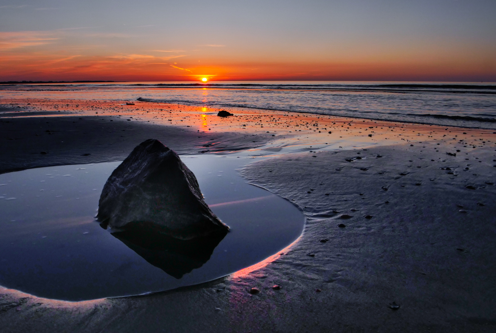 Abends am Meer