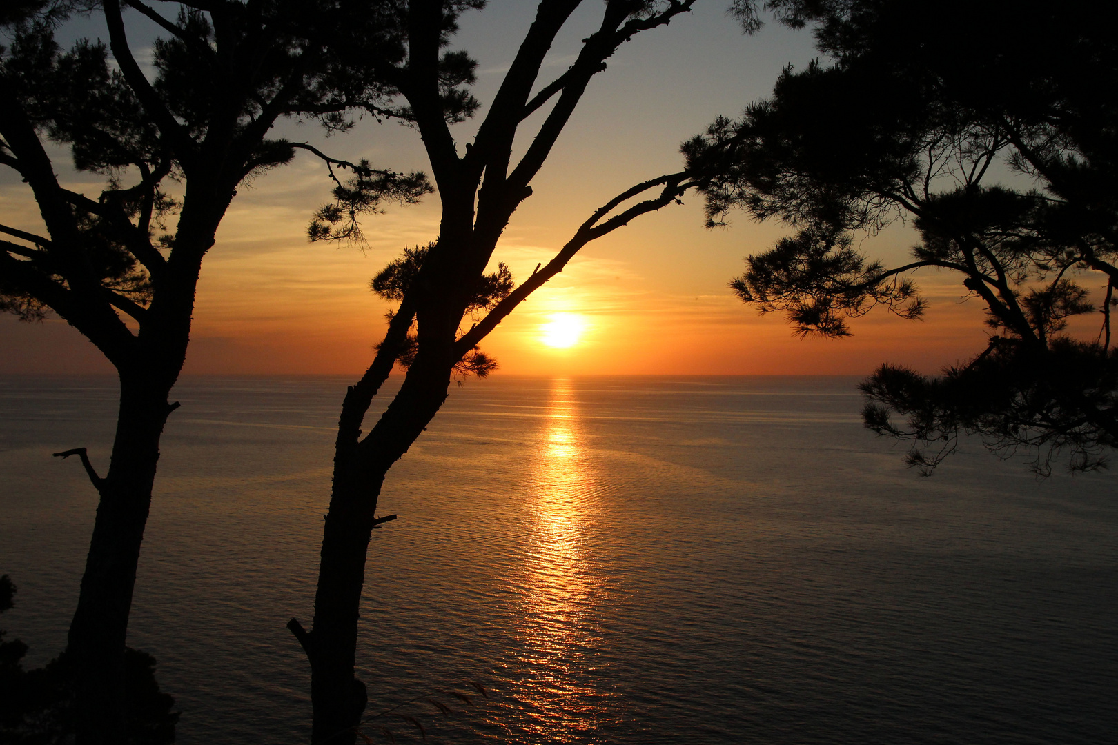 Abends am Meer