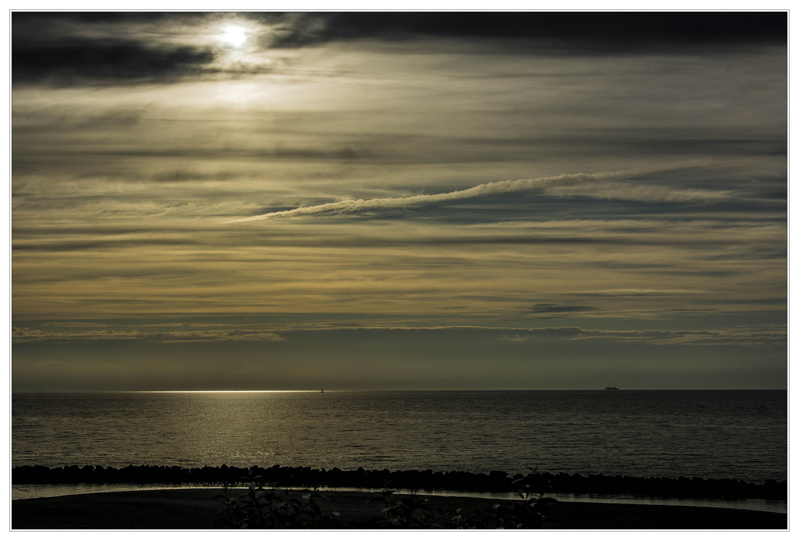 Abends am Meer