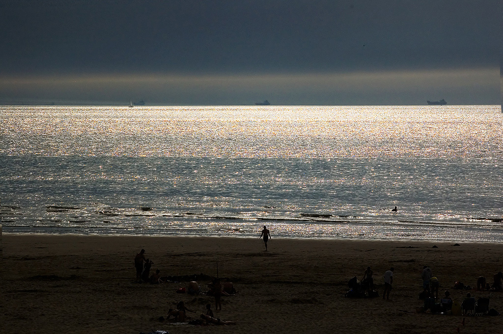 Abends am Meer