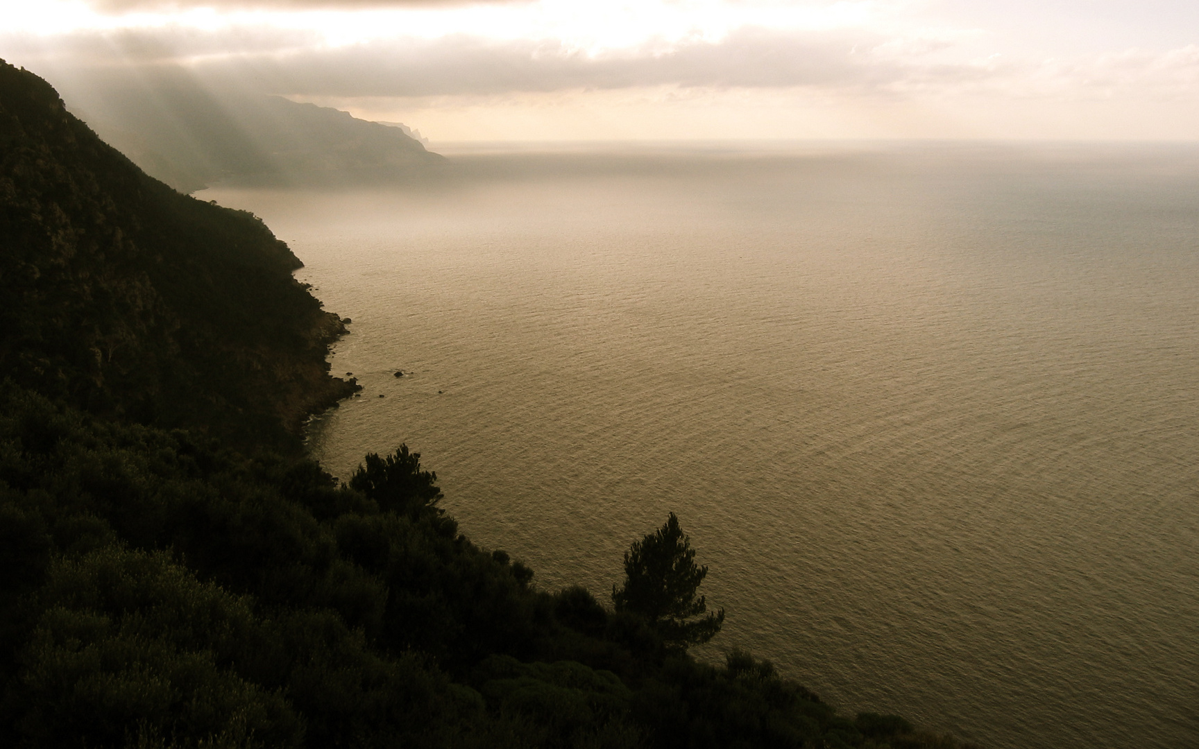 abends am meer