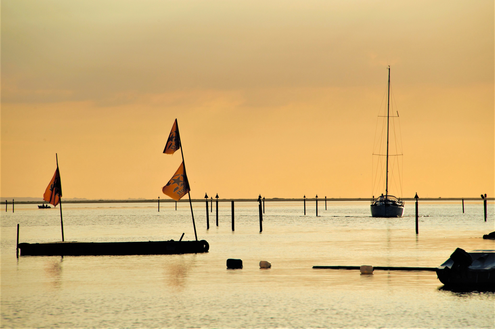 Abends am Meer