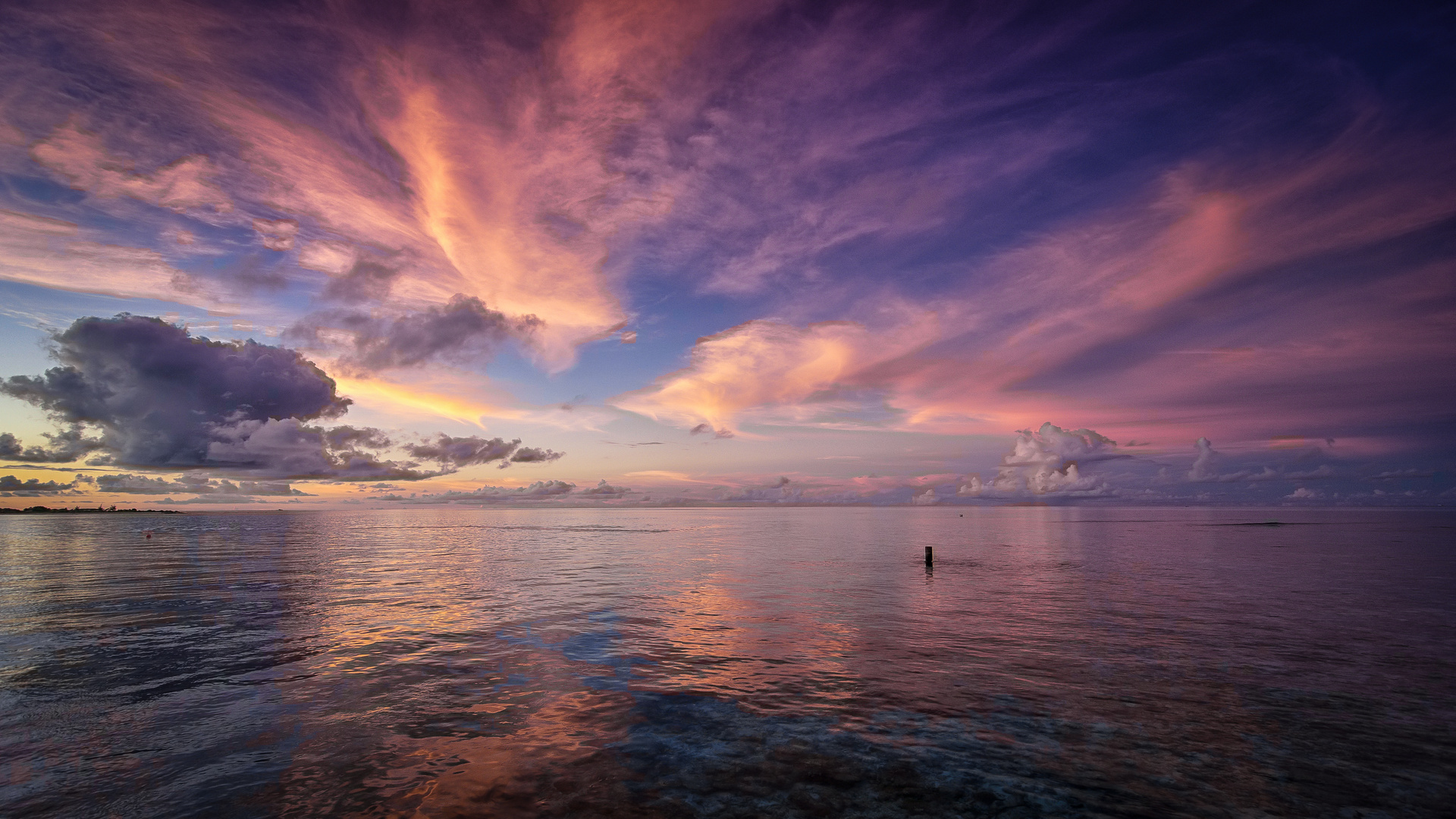 Abends am Meer