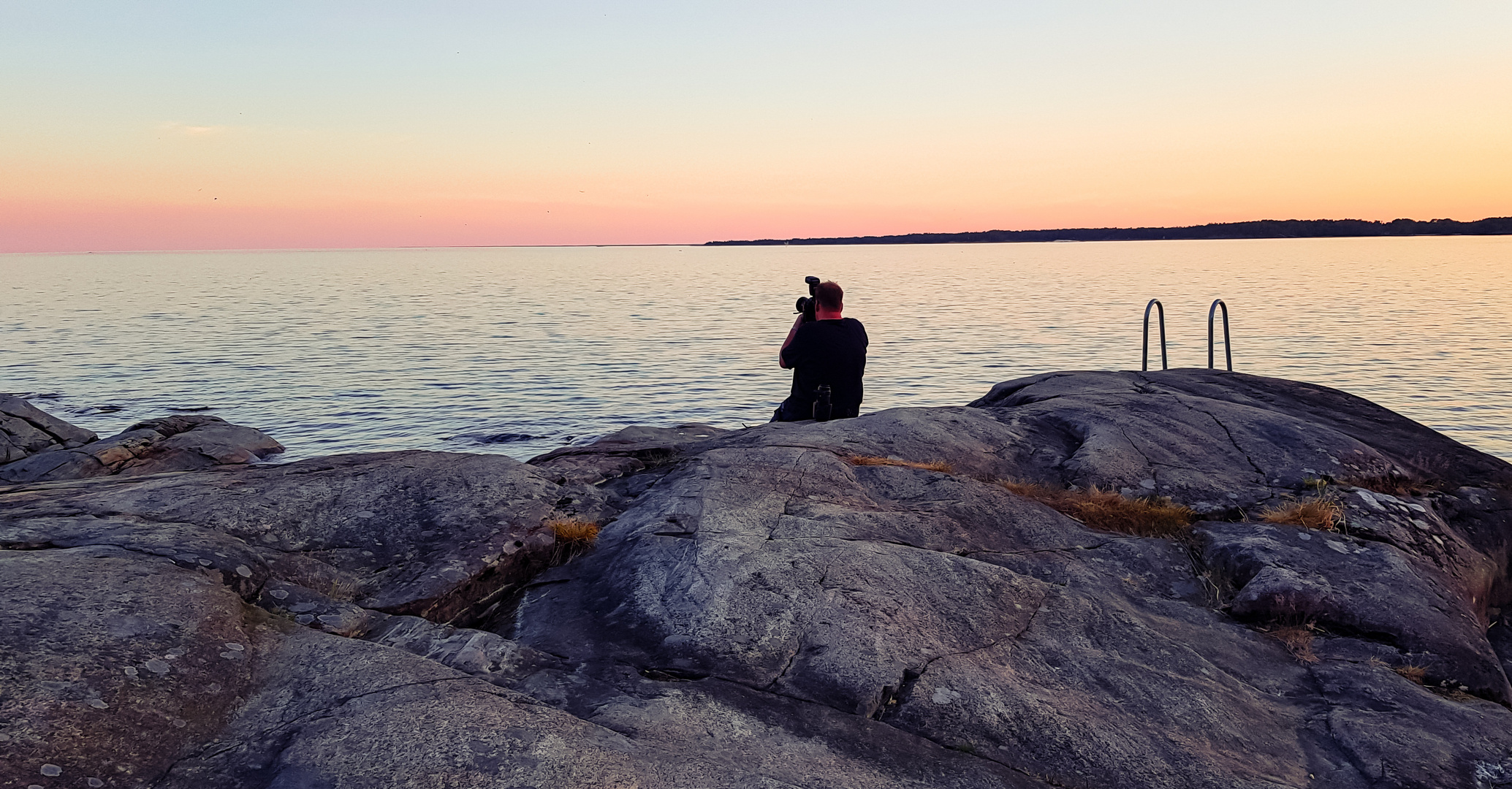 Abends am Meer