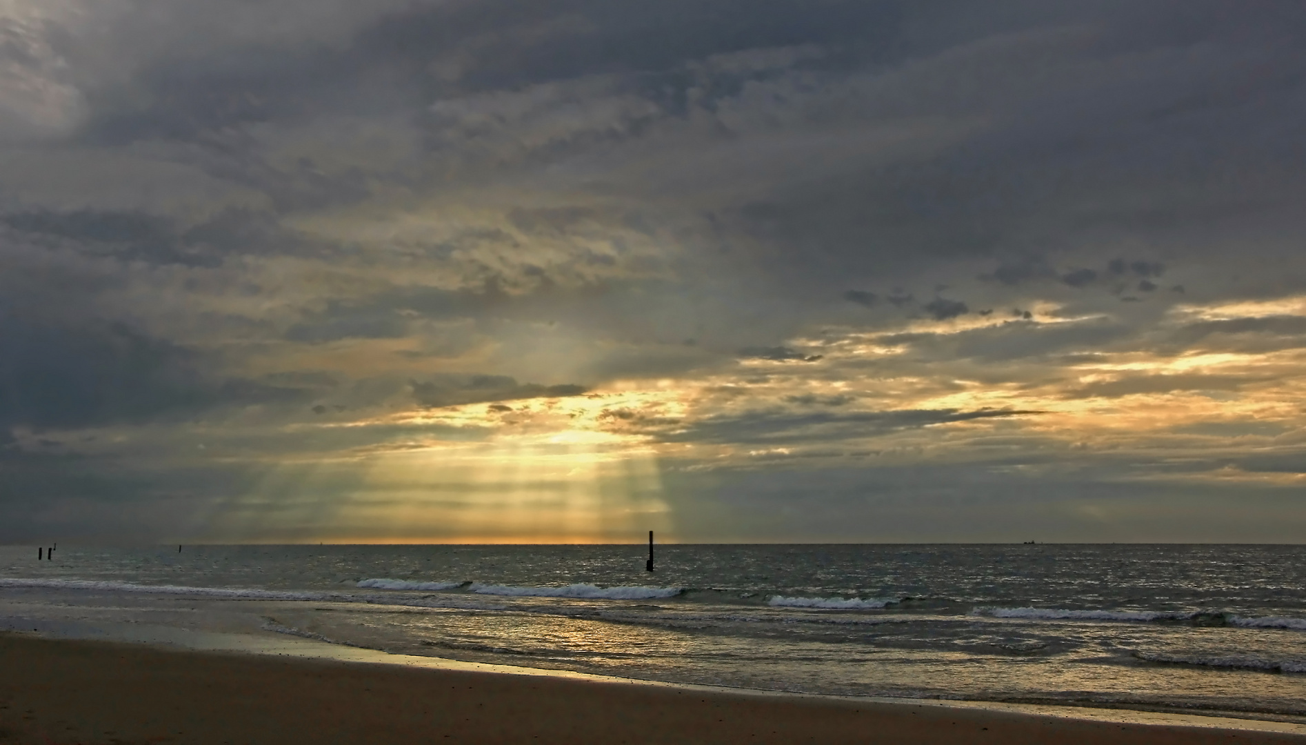 Abends am Meer