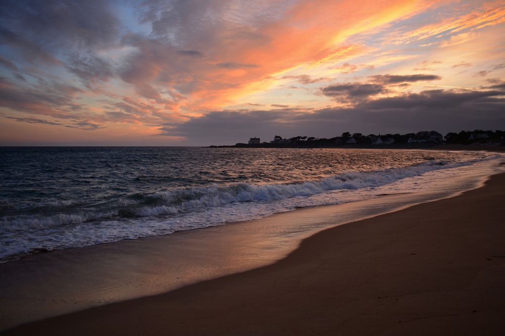 abends am Meer...