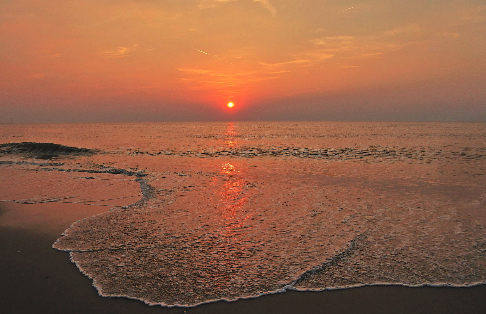 Abends am Meer Foto &amp; Bild sonnenuntergänge, sonnenuntergang, meer