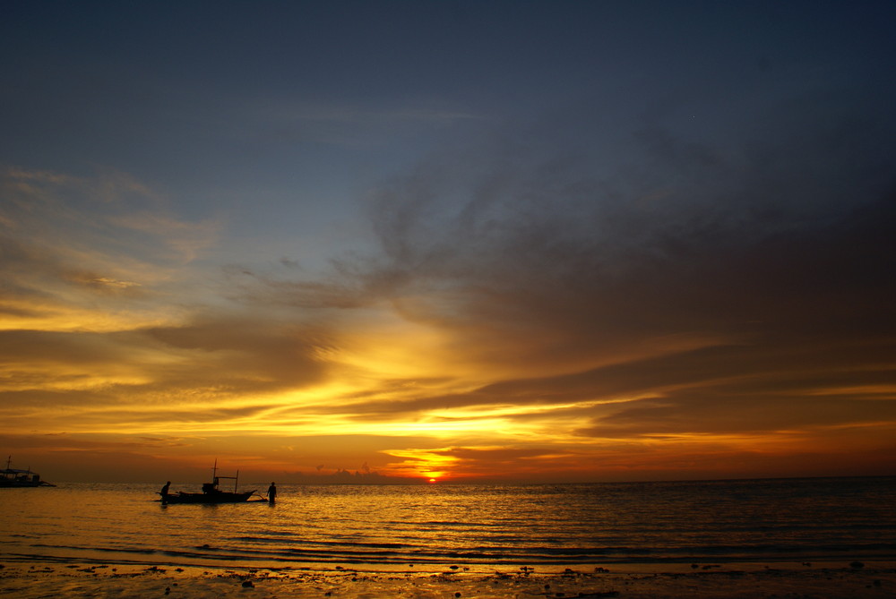 Abends am Meer