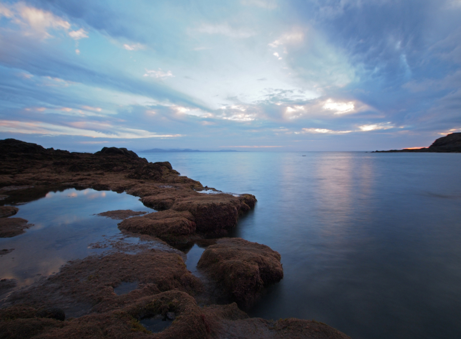 Abends am Meer