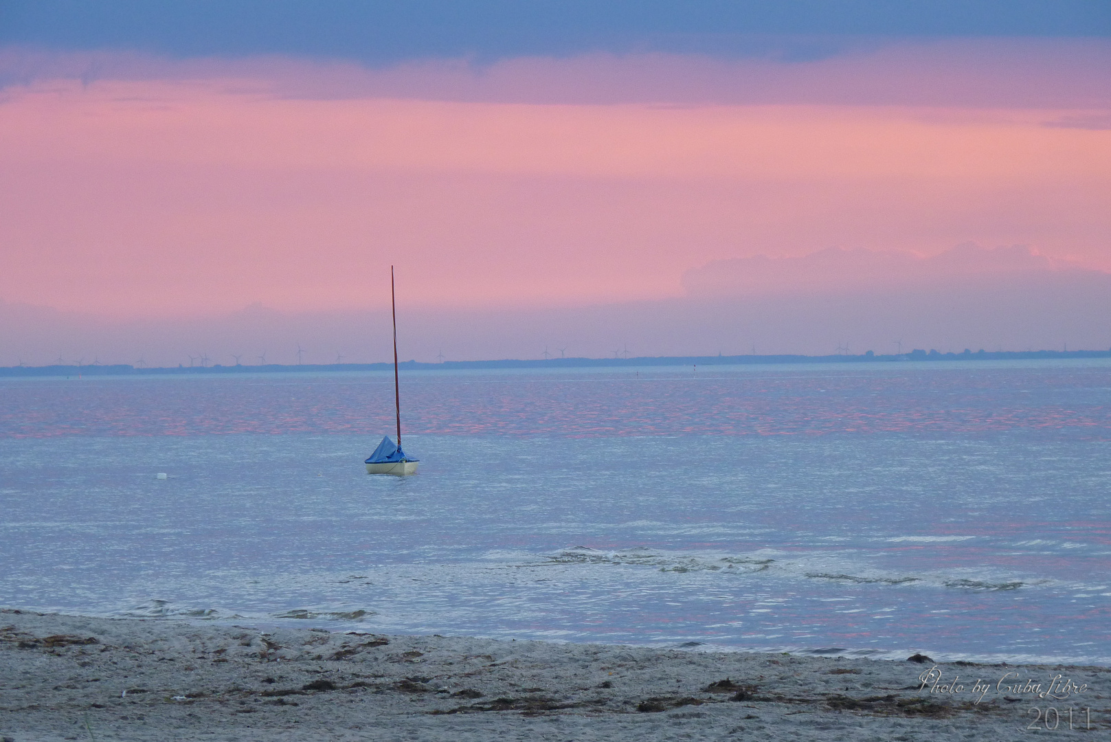 Abends am Meer