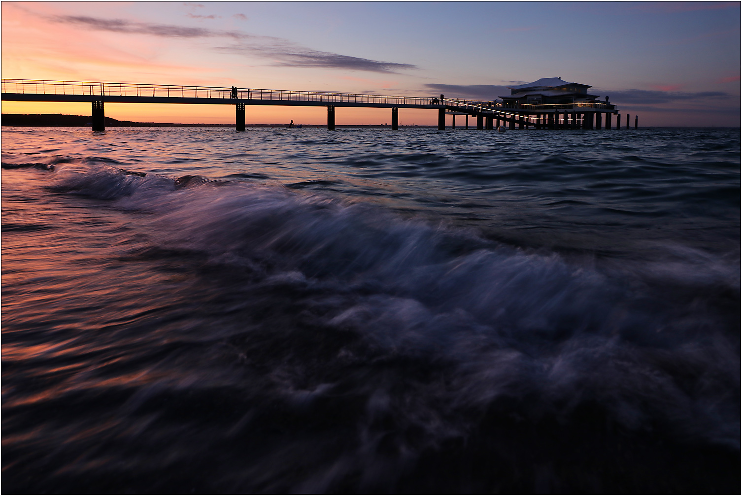 Abends am Meer...