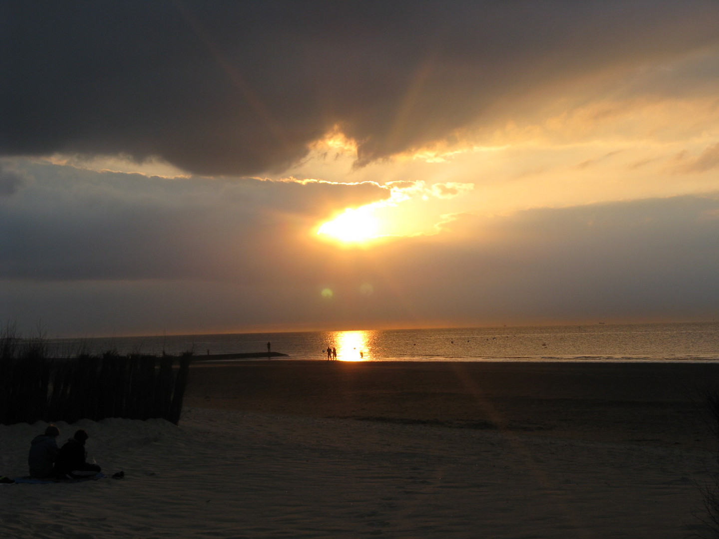 Abends am Meer