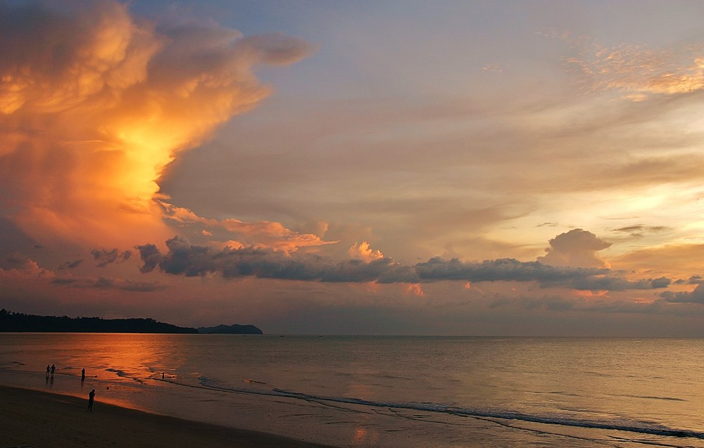 Abends am Meer