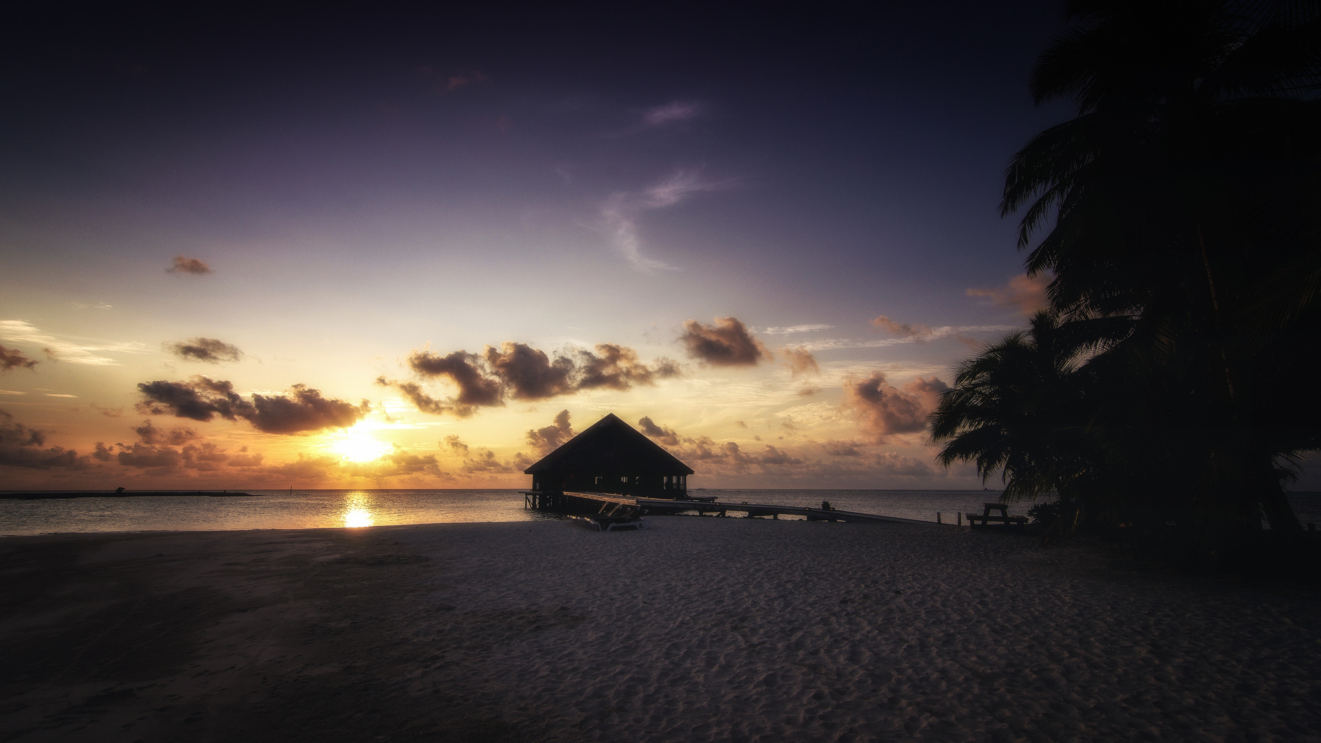 Abends am Meer