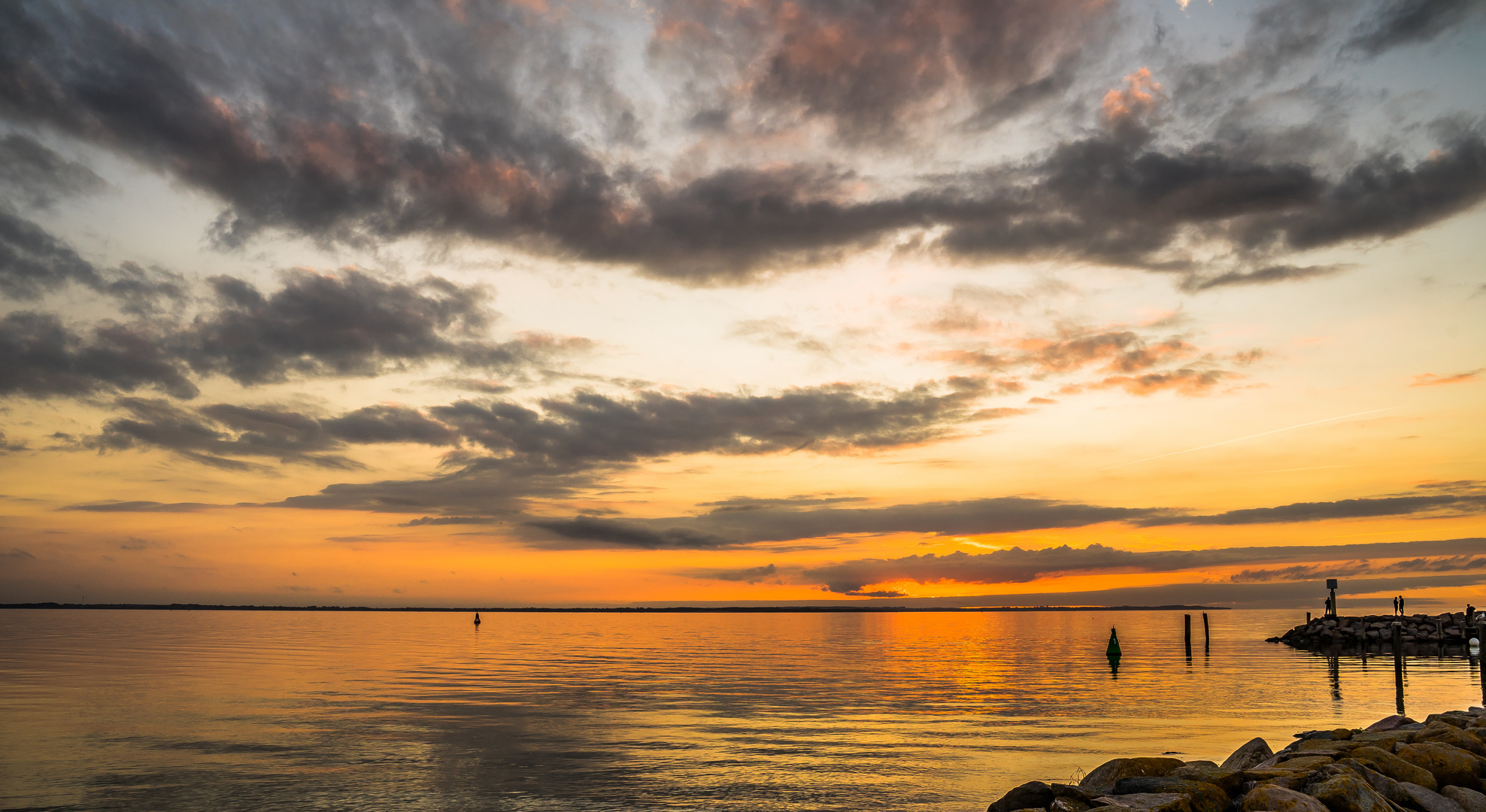 abends am Meer