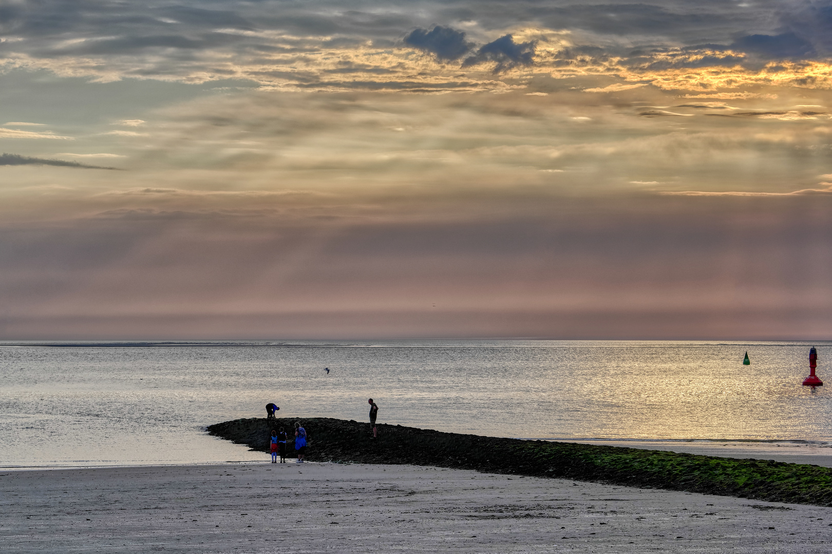 Abends am Meer