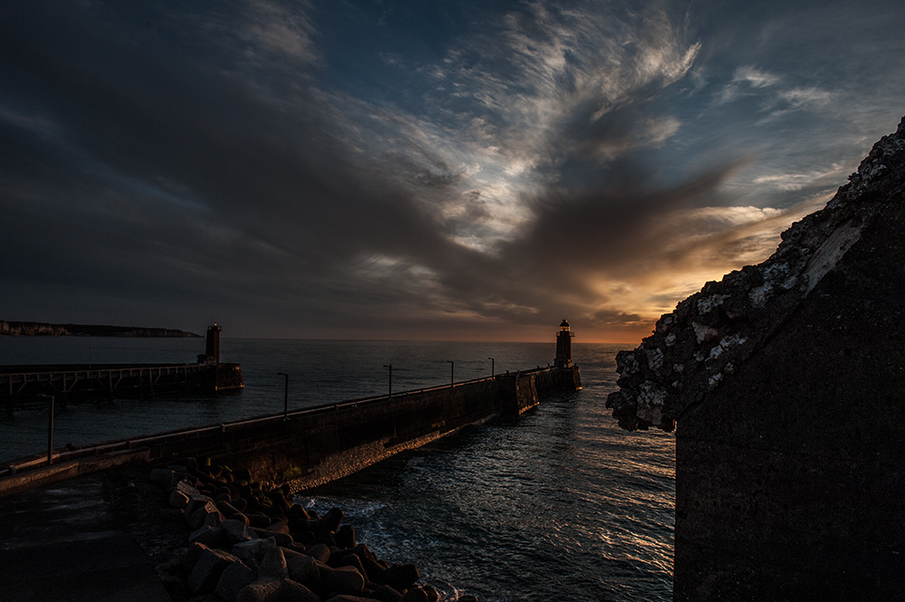 Abends am Meer