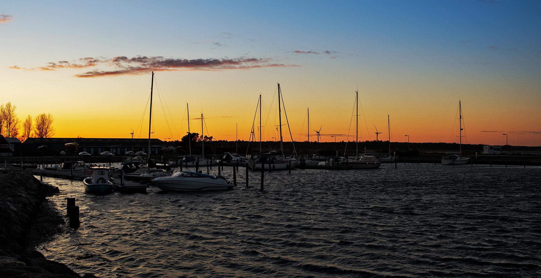 Abends am Meer