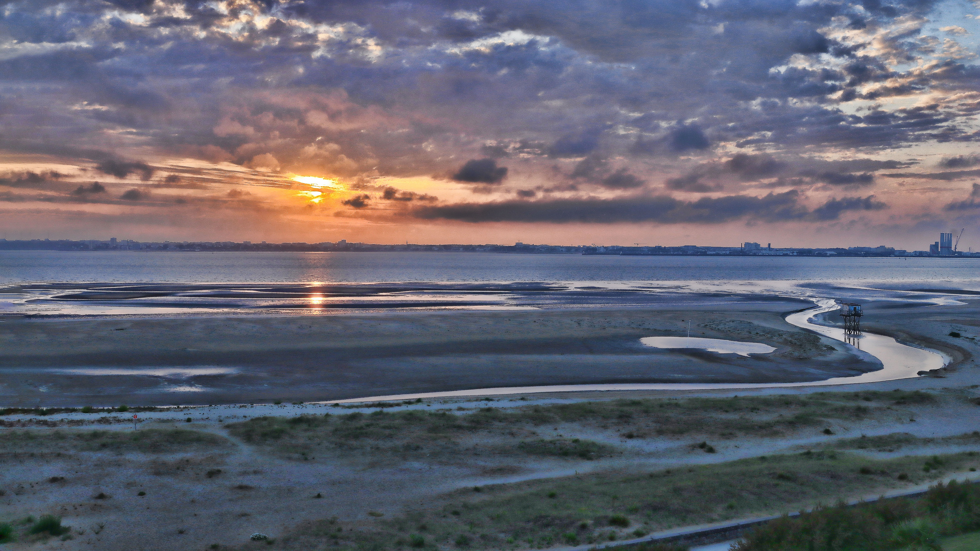 abends am Meer