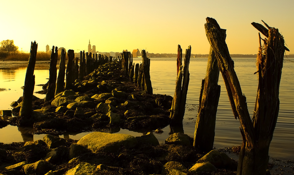 Abends am Meer...