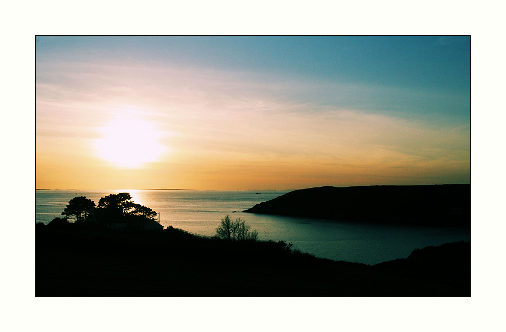 Abends am Meer... bei Kerhornou im März