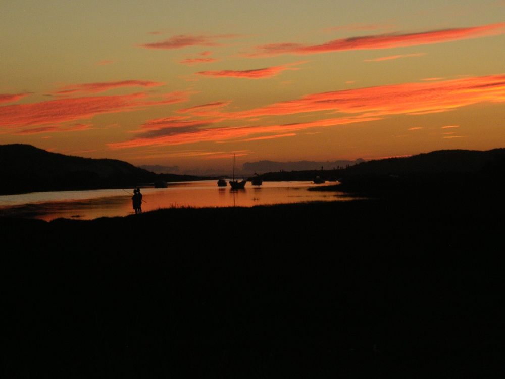 Abends am Meer