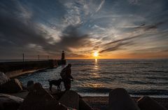 Abends am Meer