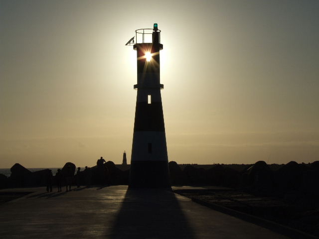 abends am meer