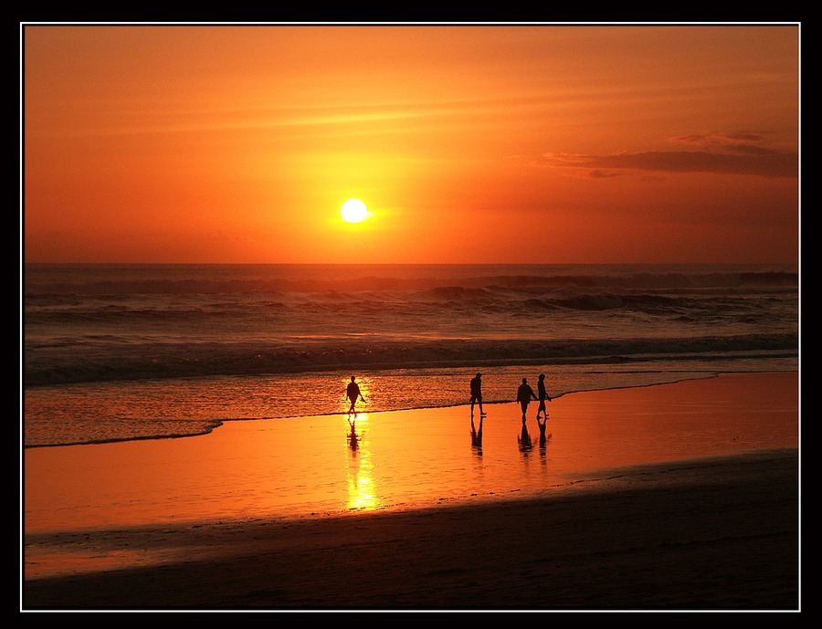 abends am Meer