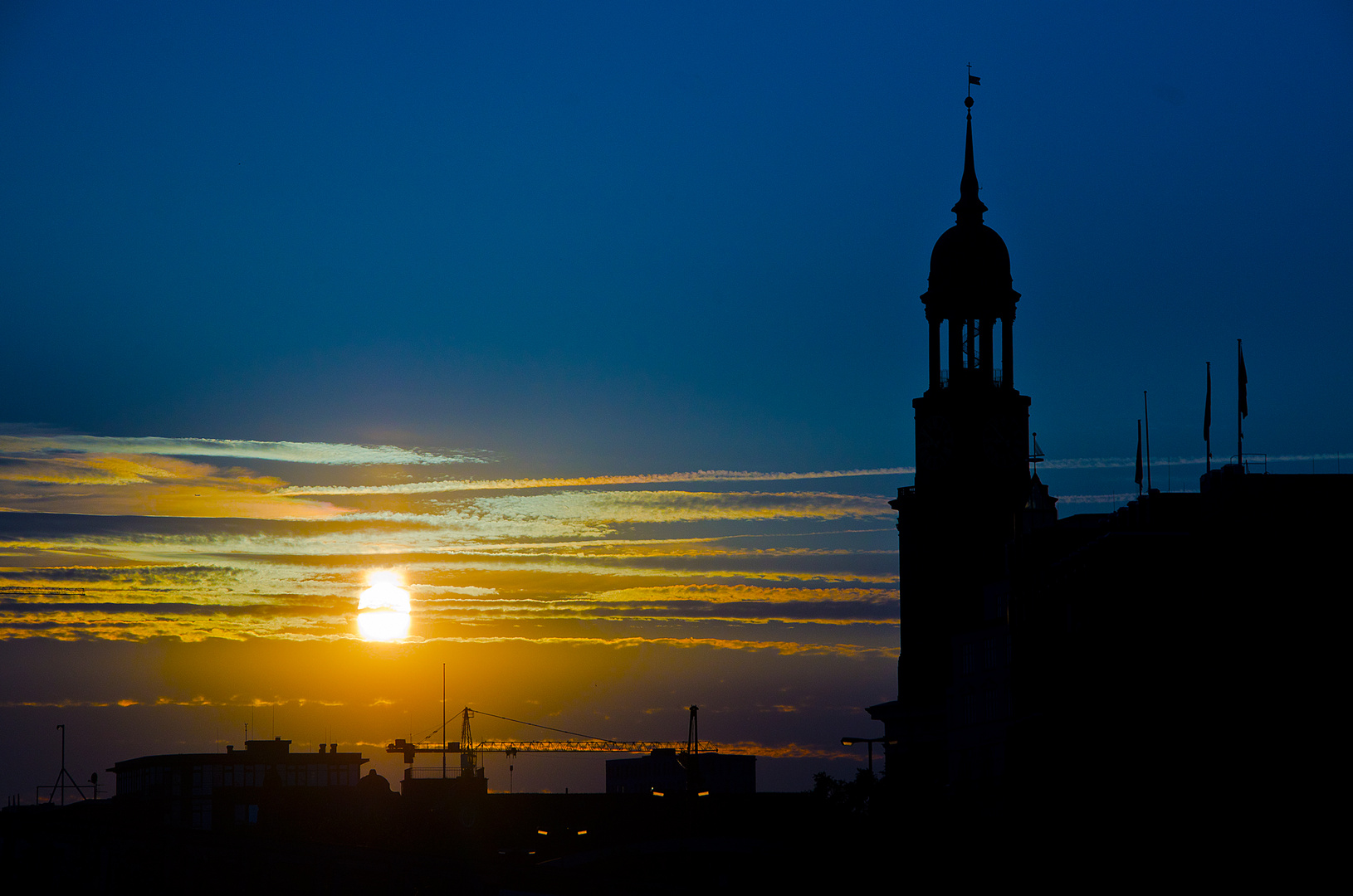 Abends am Michel