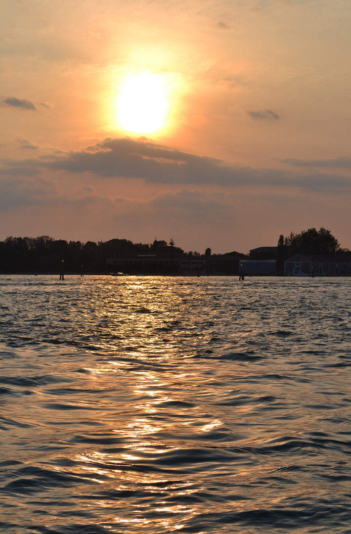 Abends am Mittelmeer