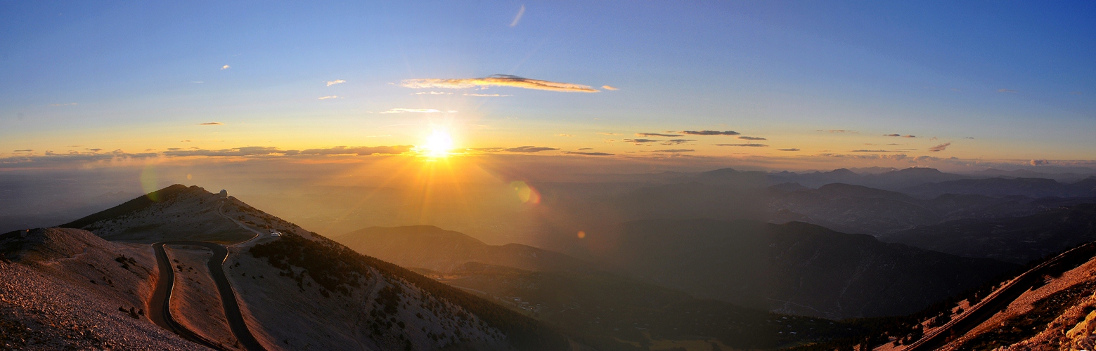 Abends am Mont Ventoux