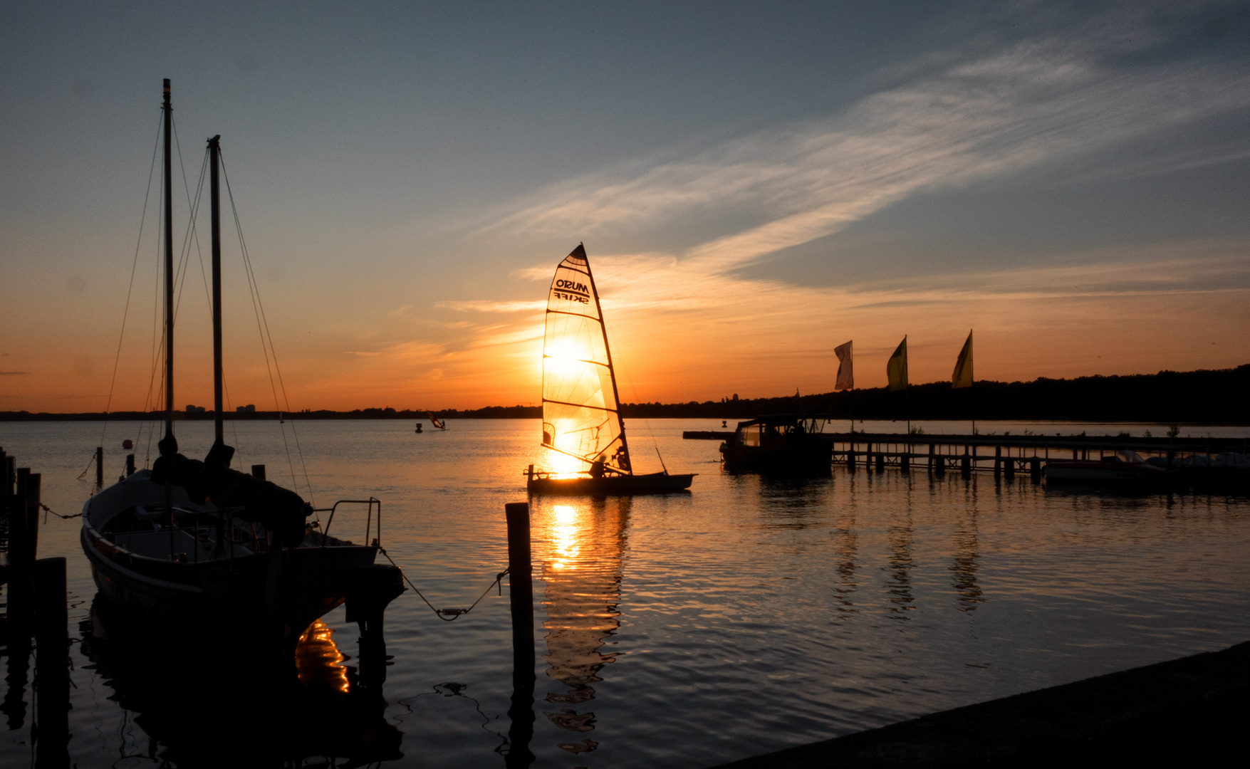 Abends am Müggelsee