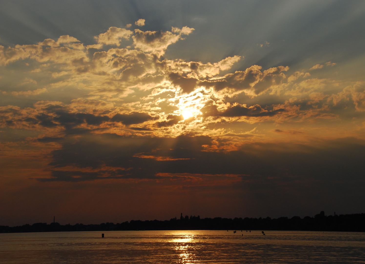 Abends am Müggelsee