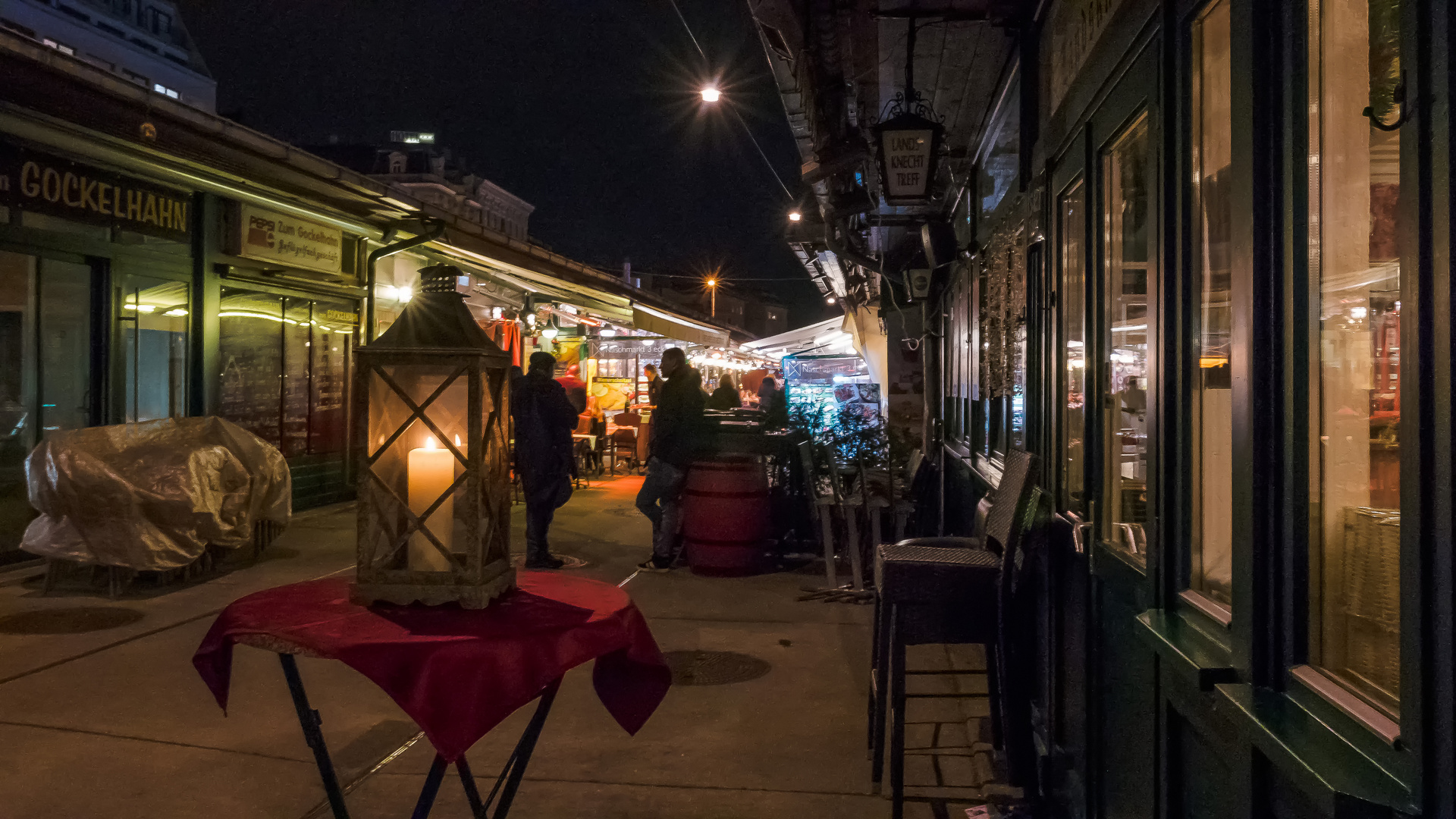 Abends am Naschmarkt