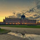 Abends am neuen Palais