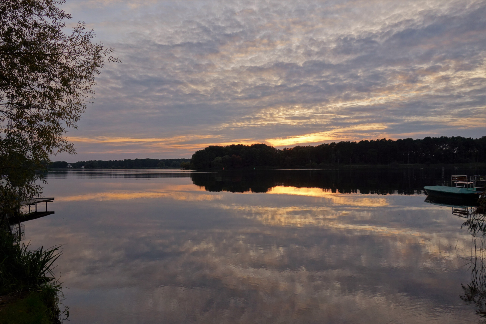 Abends am Neuendorfer See...