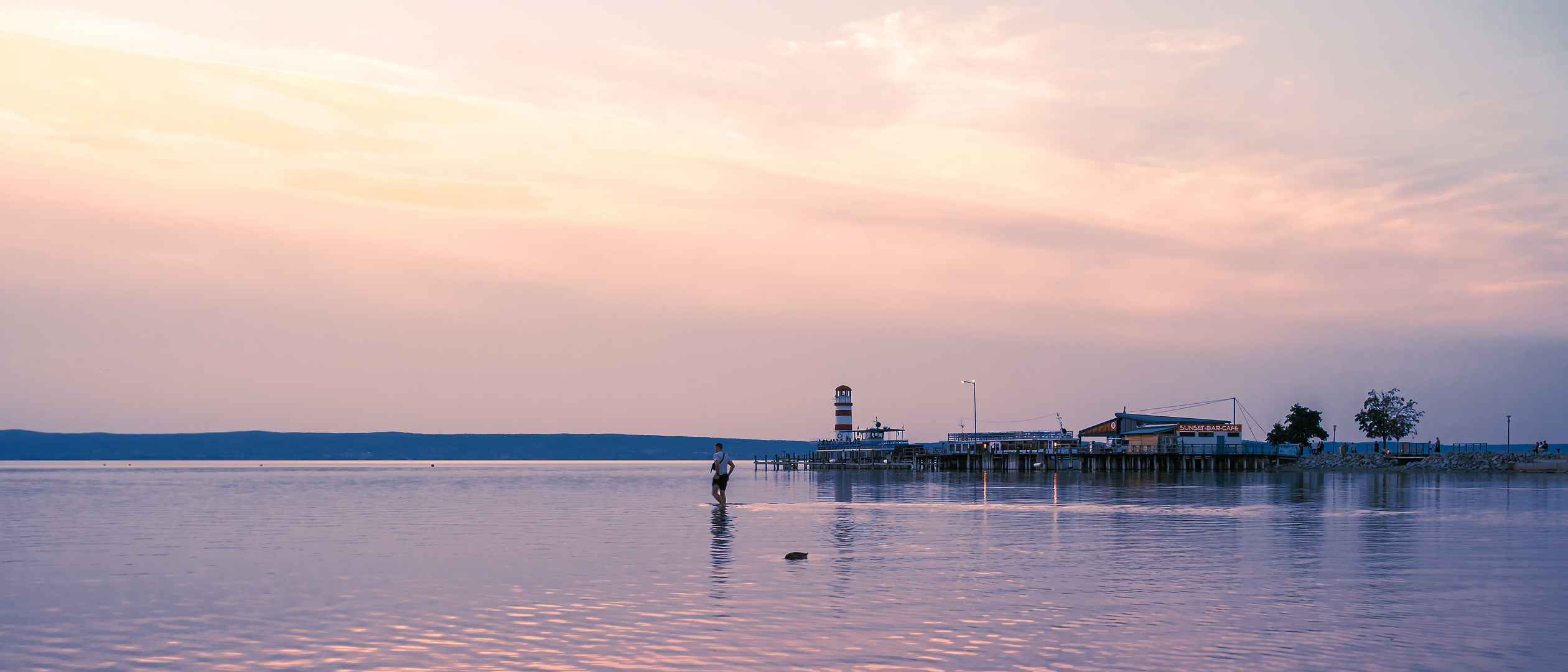 abends am Neusiedlersee