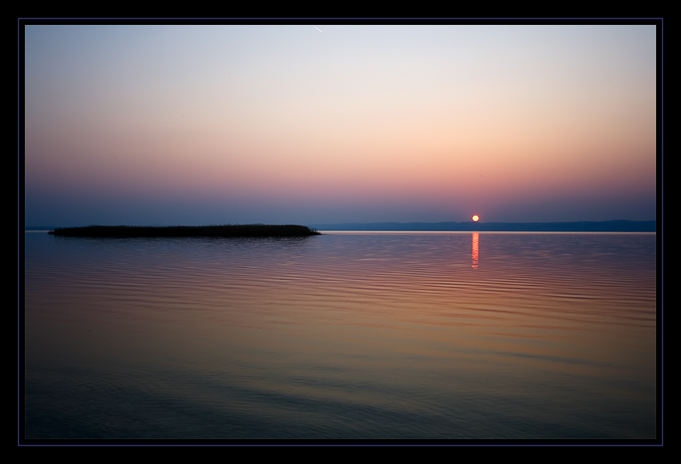 Abends am Neusiedlersee...