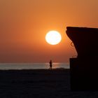 Abends am Nordseestrand