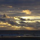 Abends am Nordseestrand