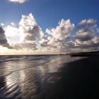 Abends am Nordseestrand von Blavand