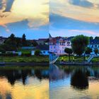 Abends am Oder-Spree- Kanal bei Fürstenberg (Eisenhüttenstadt)