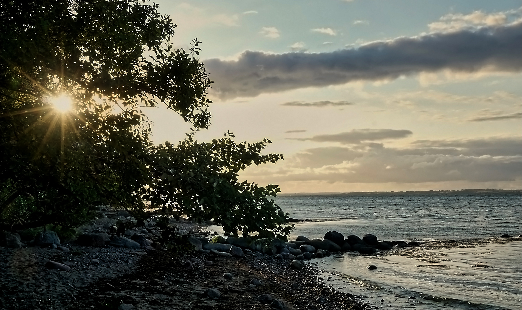 Abends am Oseestrand