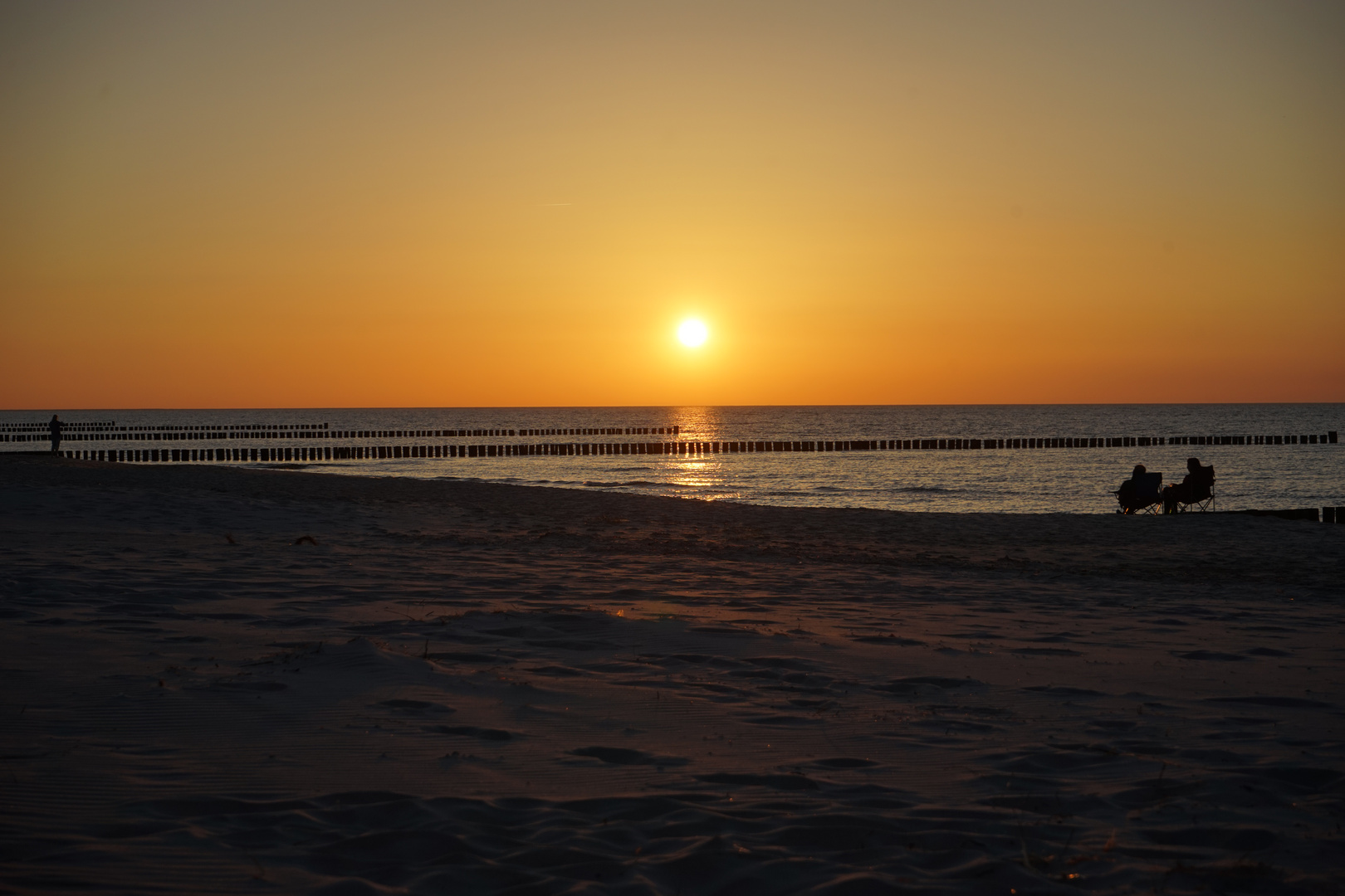 Abends am Ostsee