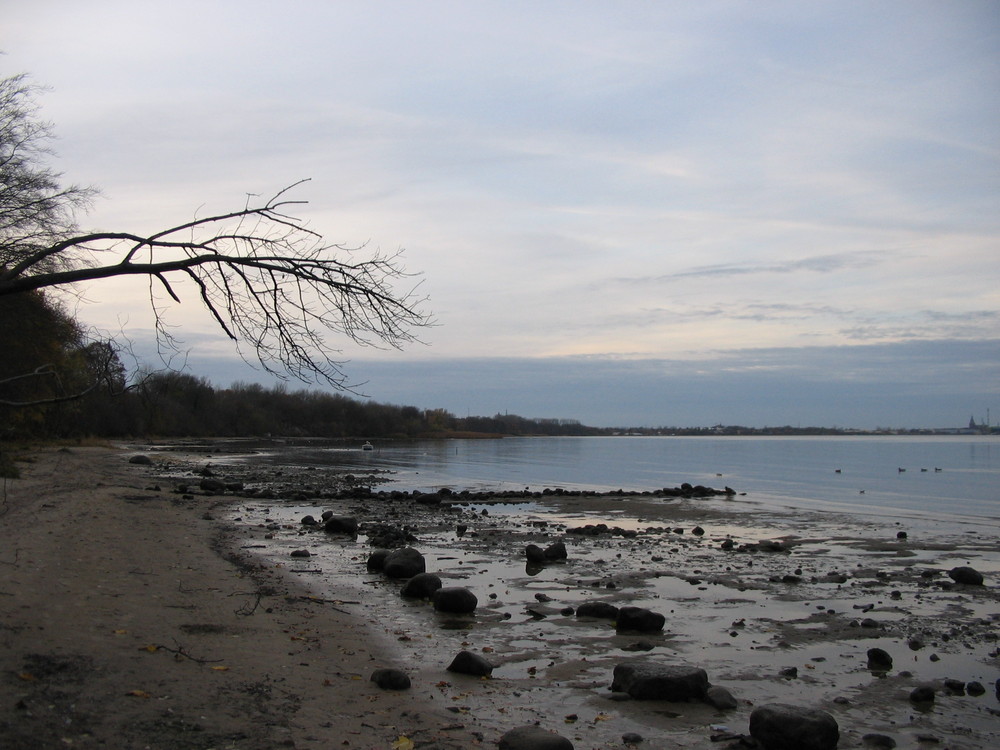 abends am Ostseestrand...