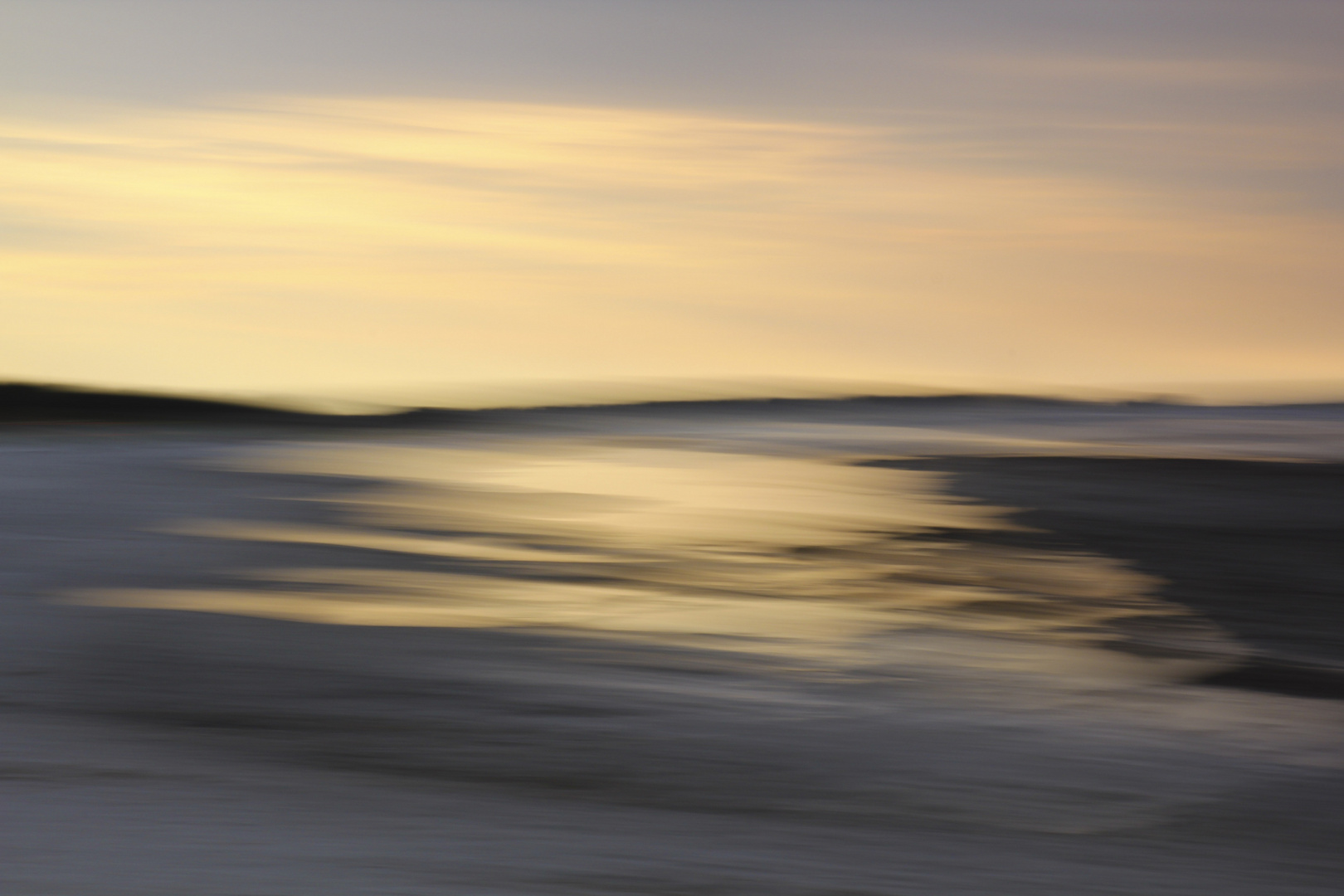 Abends am Ostseestrand